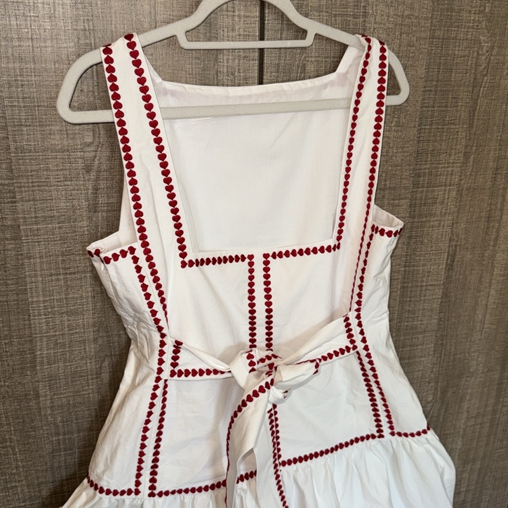 Commense Cotton Contrast Trim Back Tie - Picture 7 of 16